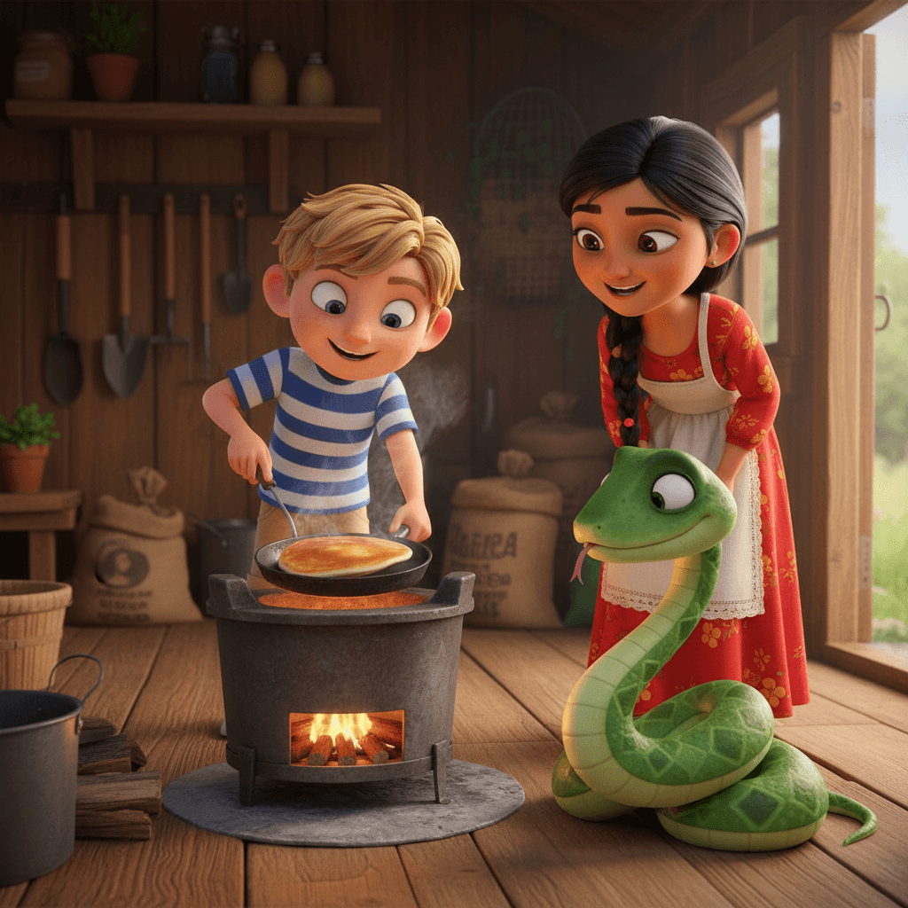 /s/ auditory bombardment cooking pancakes