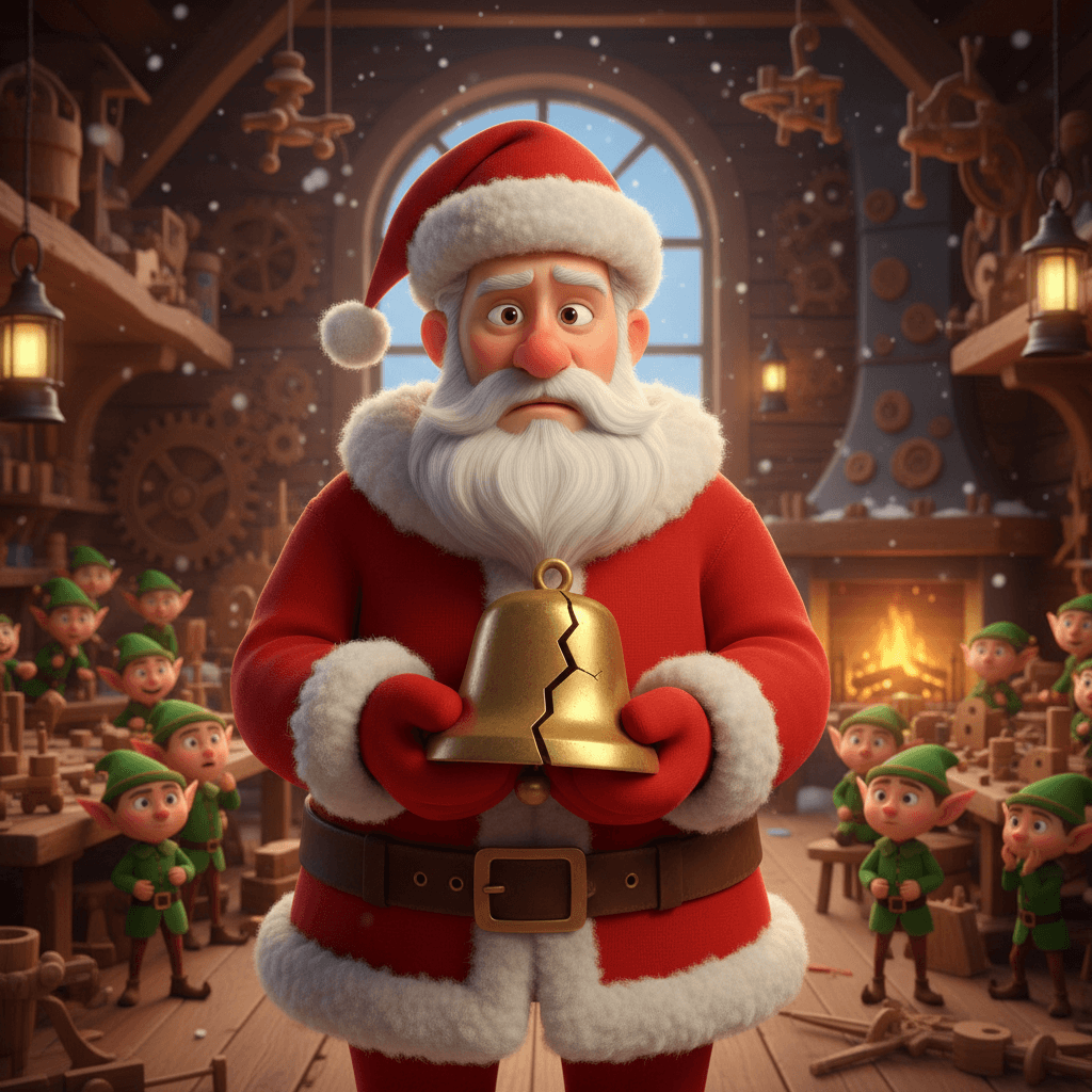 Tone of voice with Christmas characters