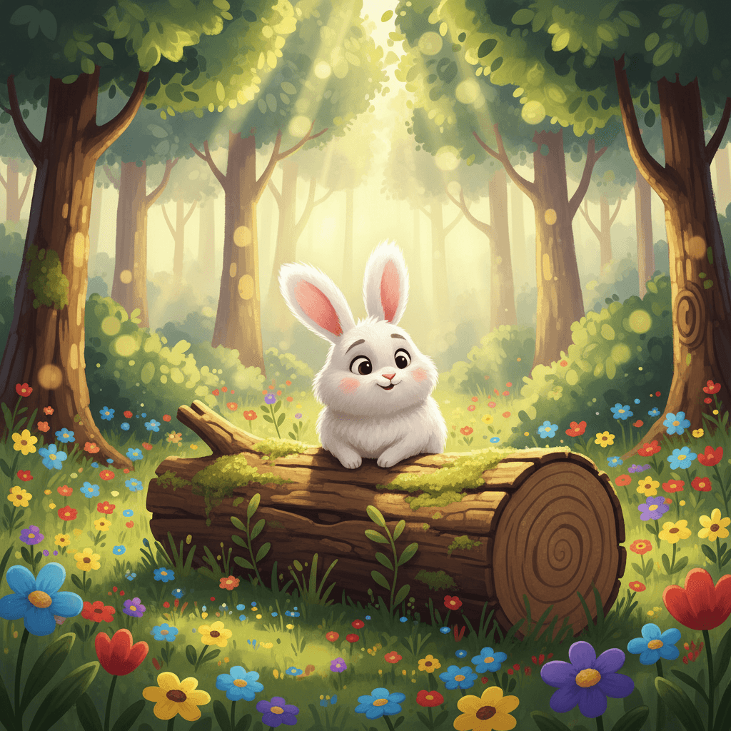 Preposition practice with fairies, unicorns and rabbits